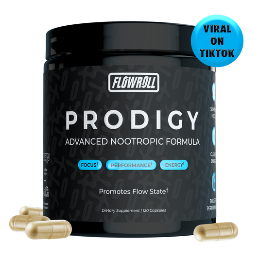 Prodigy - Natural Nootropic Supplement for Focus, Memory, Energy, & Peak Performance - 120 Capsules (30 Servings)